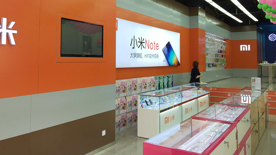 手機展柜,通信展柜,南京展柜設計