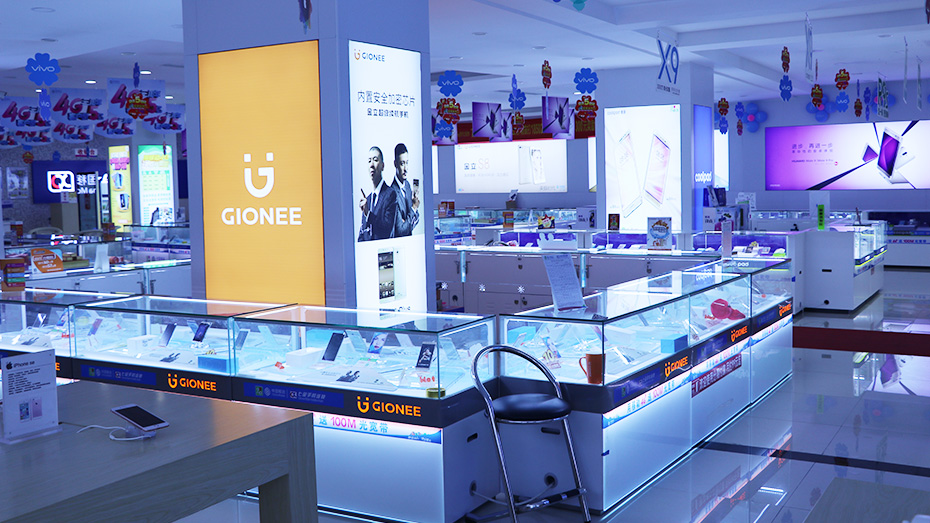 手機展柜,南京手機柜臺,手機展柜制作,