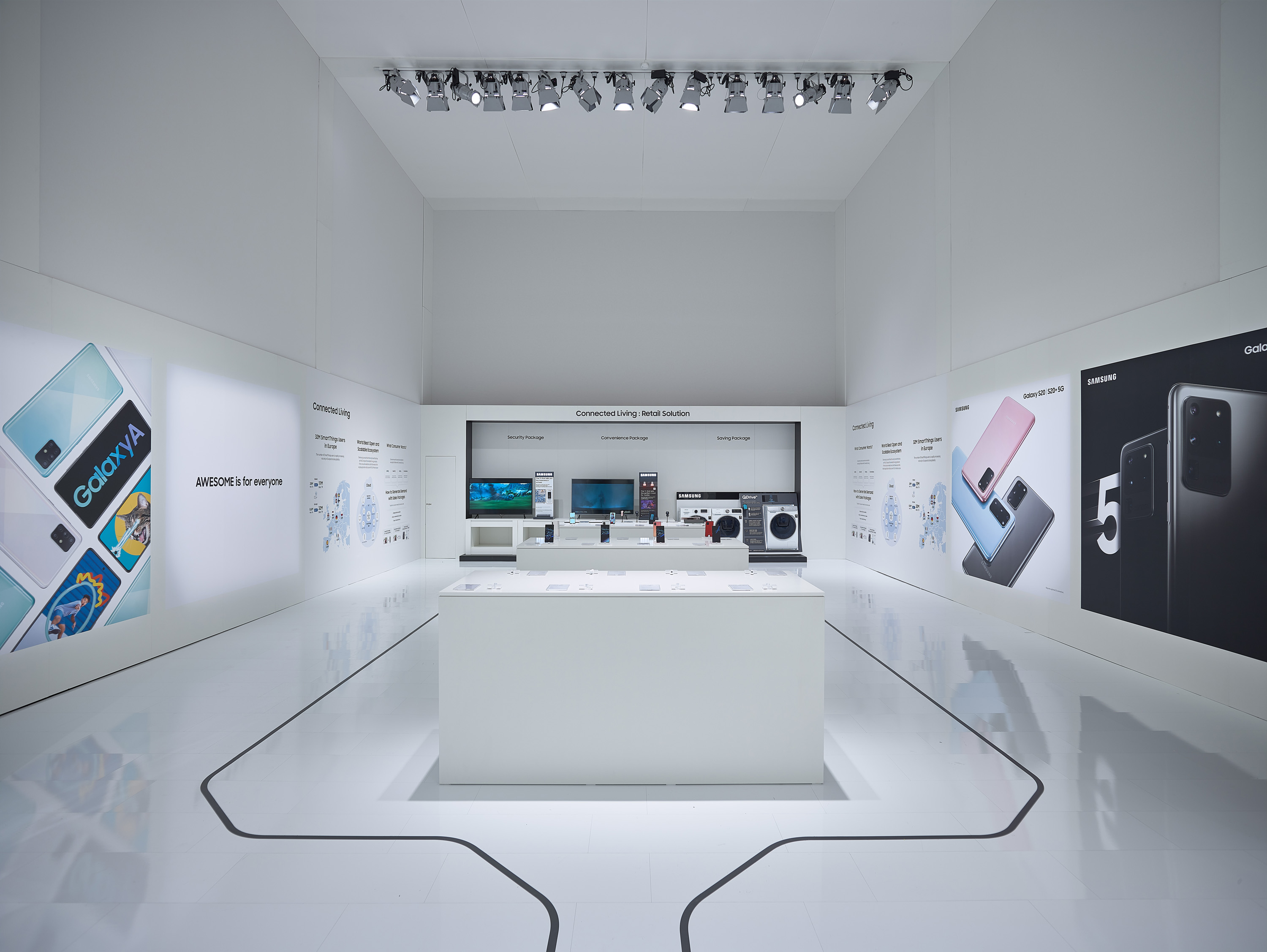 南京地區(qū)移動4G手機(jī)柜臺展柜