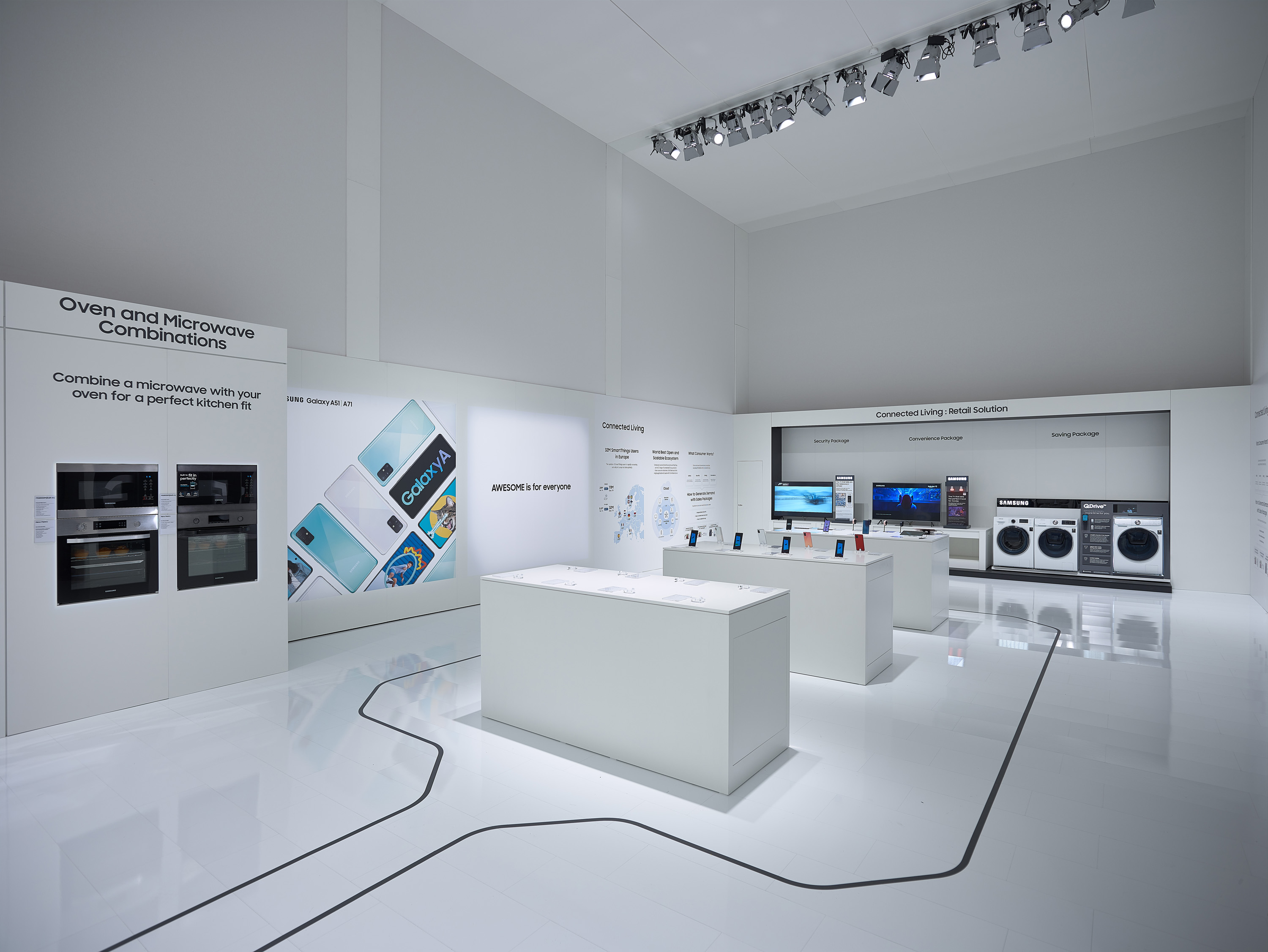 中國電信4G嗨卡手機店展柜制作