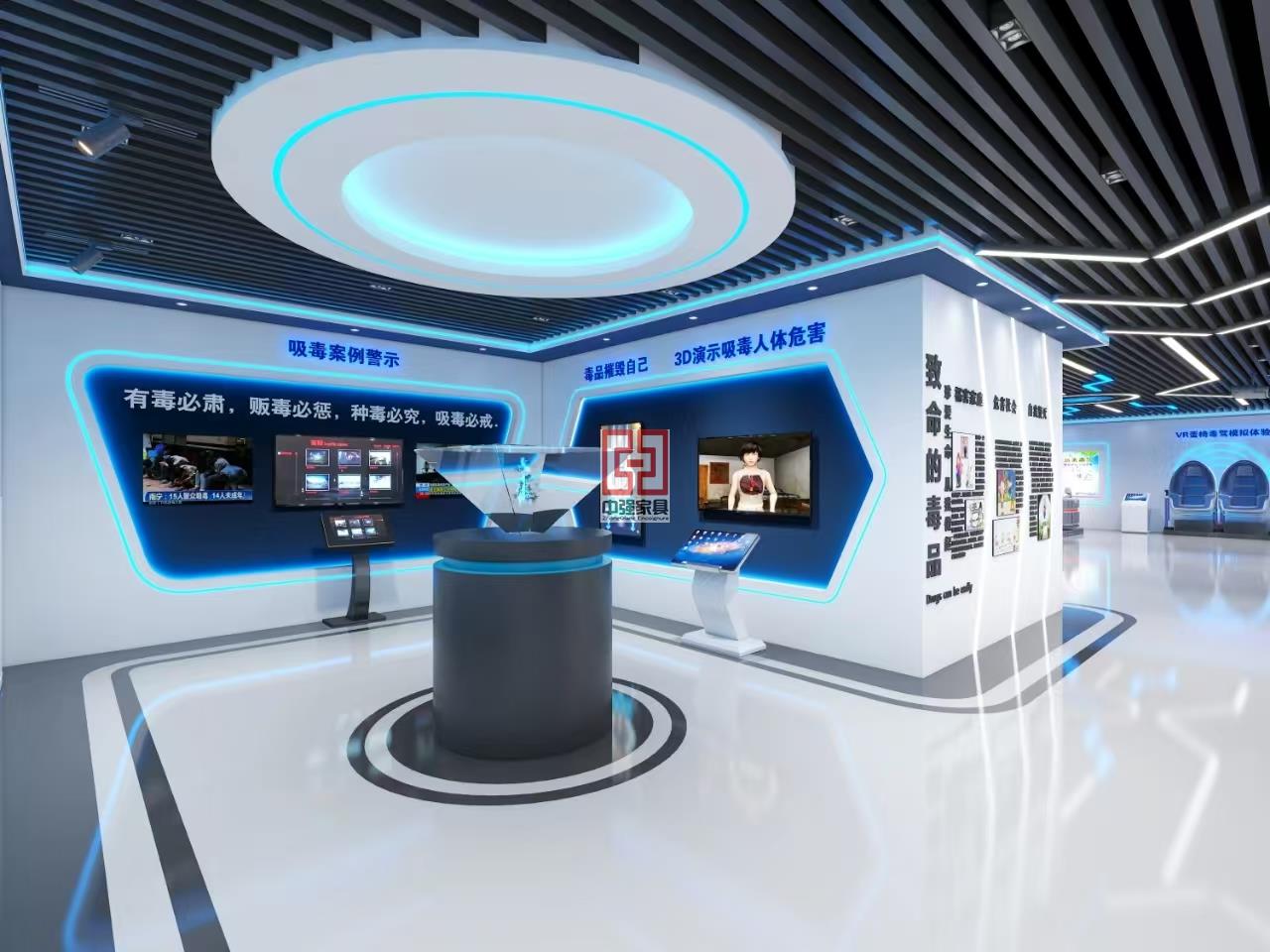 南京中強展柜廠：專業定制科技展廳與科技展柜，打造未來感展示空間