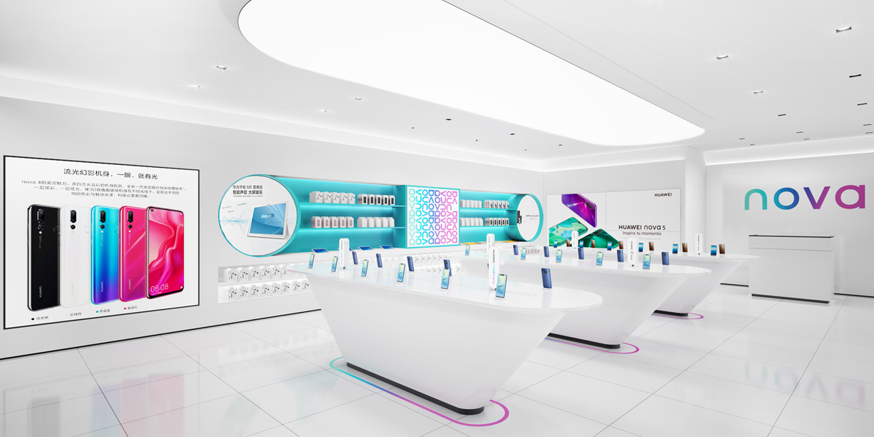 手機展柜