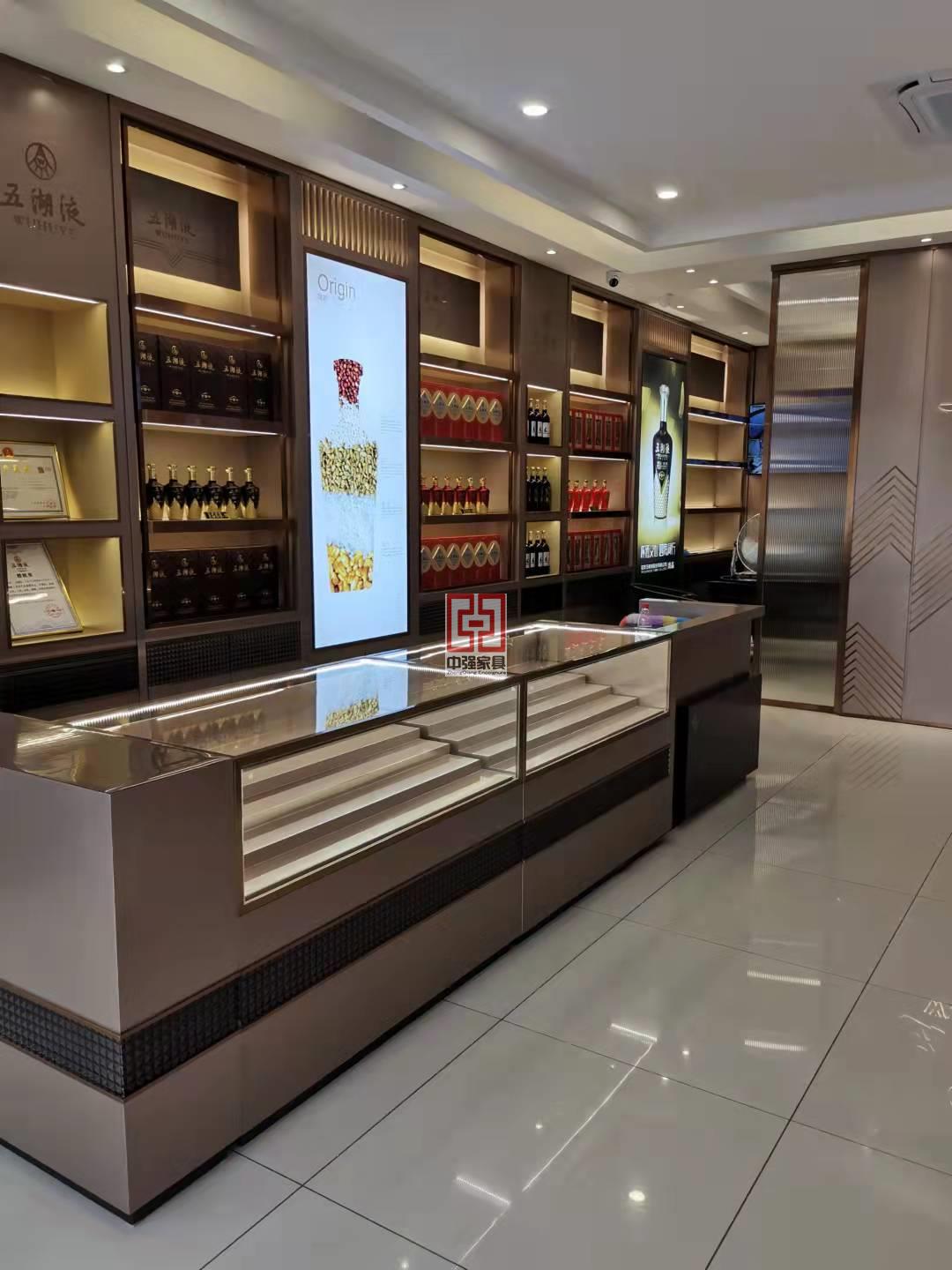 南京高端煙酒展柜設計展柜定制廠家直發-中強展柜廠