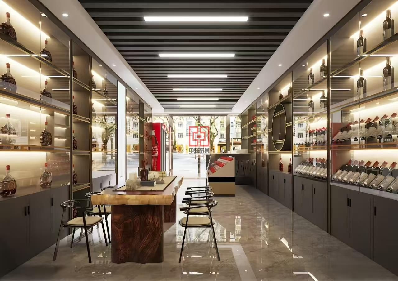 煙酒展柜定制來南京中強