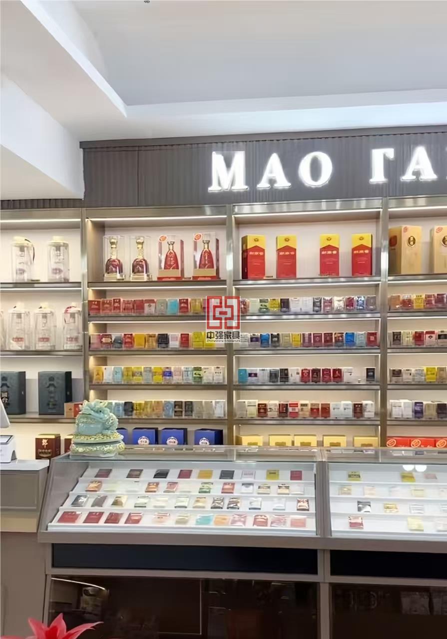 煙酒展柜定制, 專業設計與高端品質中強展柜