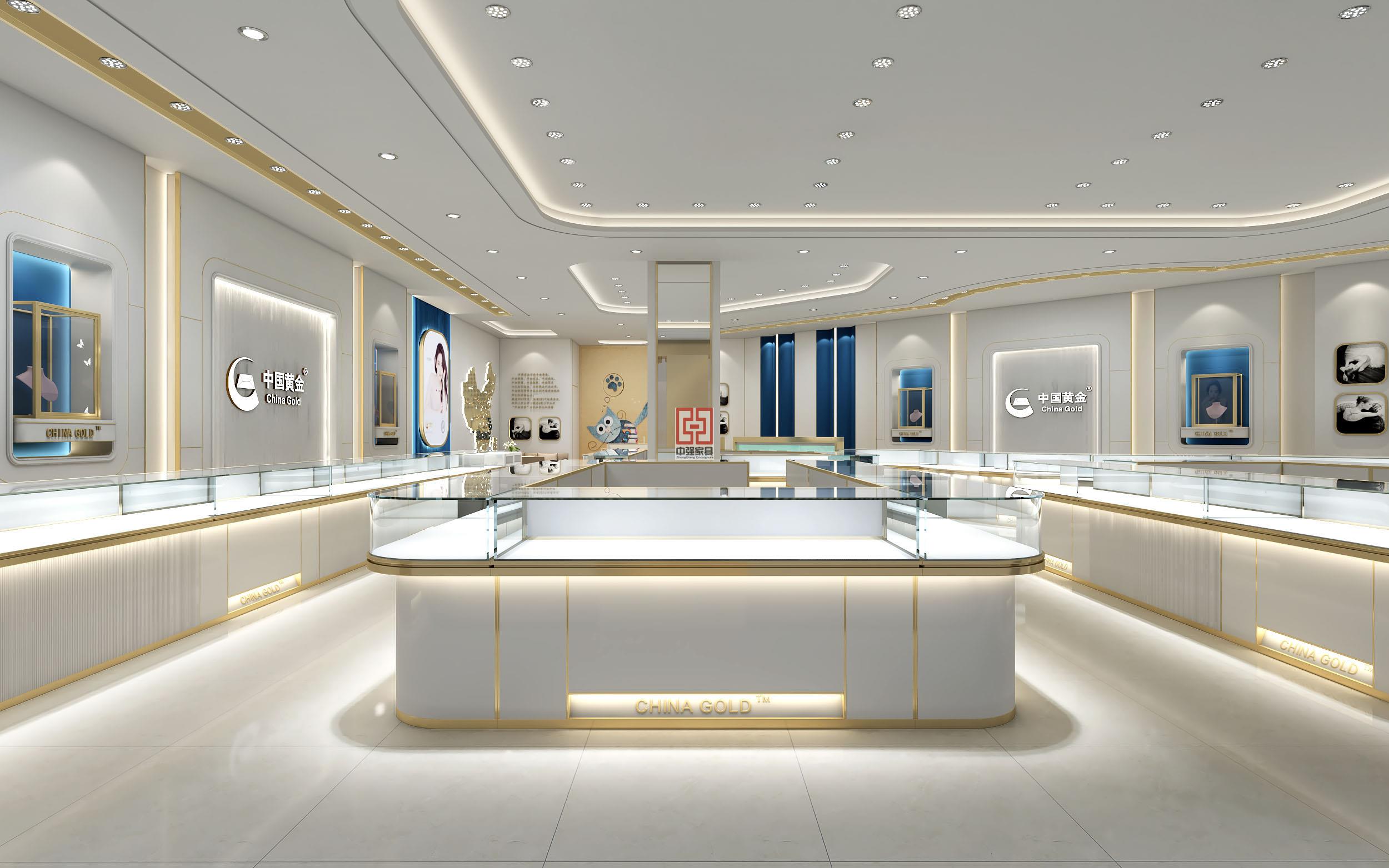 舟山珠寶展柜定制廠家-中強展柜廠