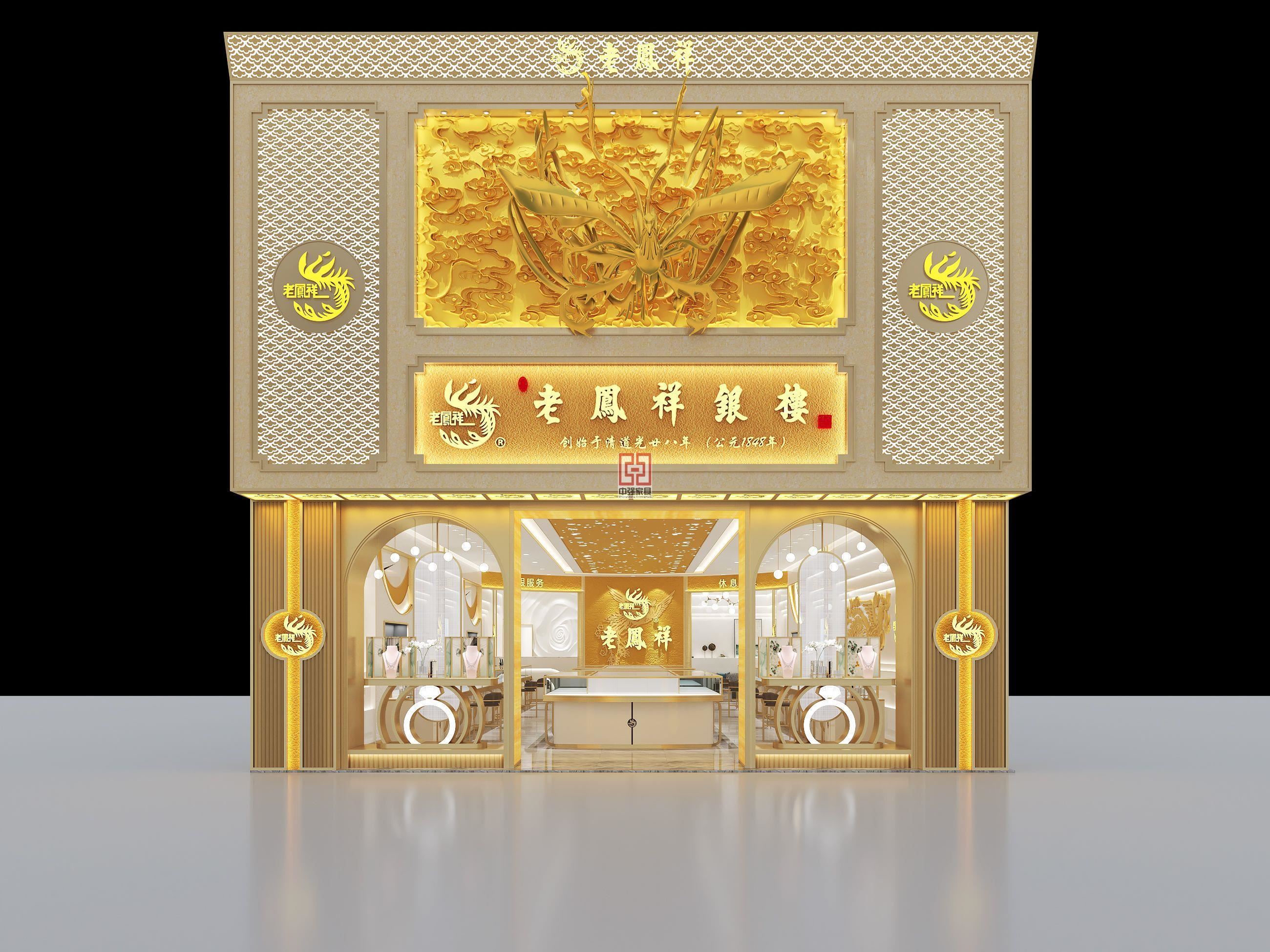 常州珠寶展柜廠家-定制訂做推薦展臺生產廠家-中強展柜廠