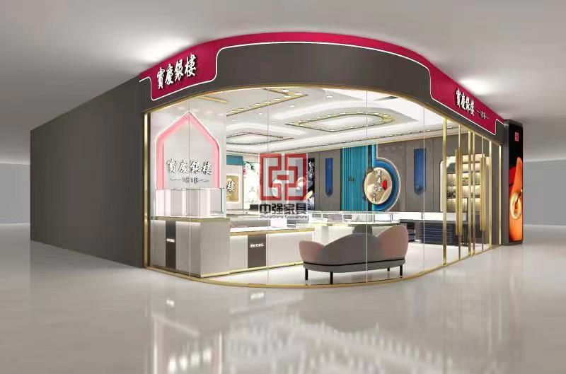 溫州珠寶展柜定制廠家-中強展柜廠