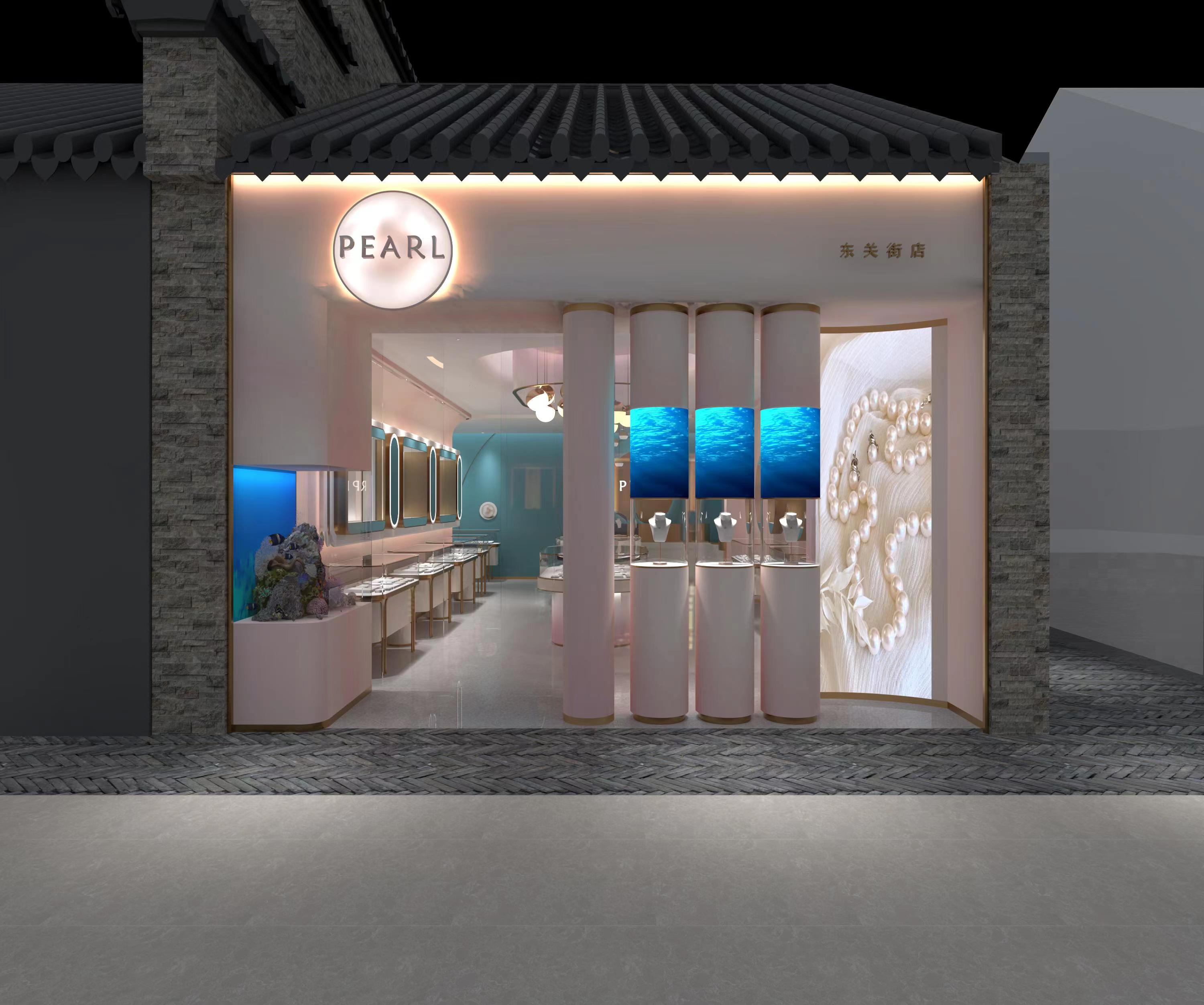 珍珠1店-中強展柜專業制作展柜