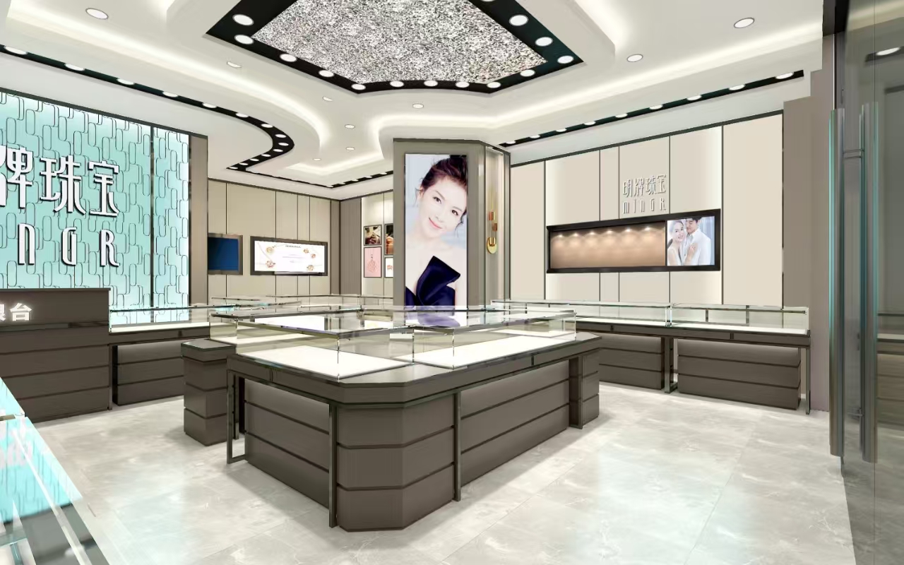 南京明牌珠寶展柜柜臺